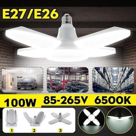 Lampa LED cu 4 brate mobile ajustabile